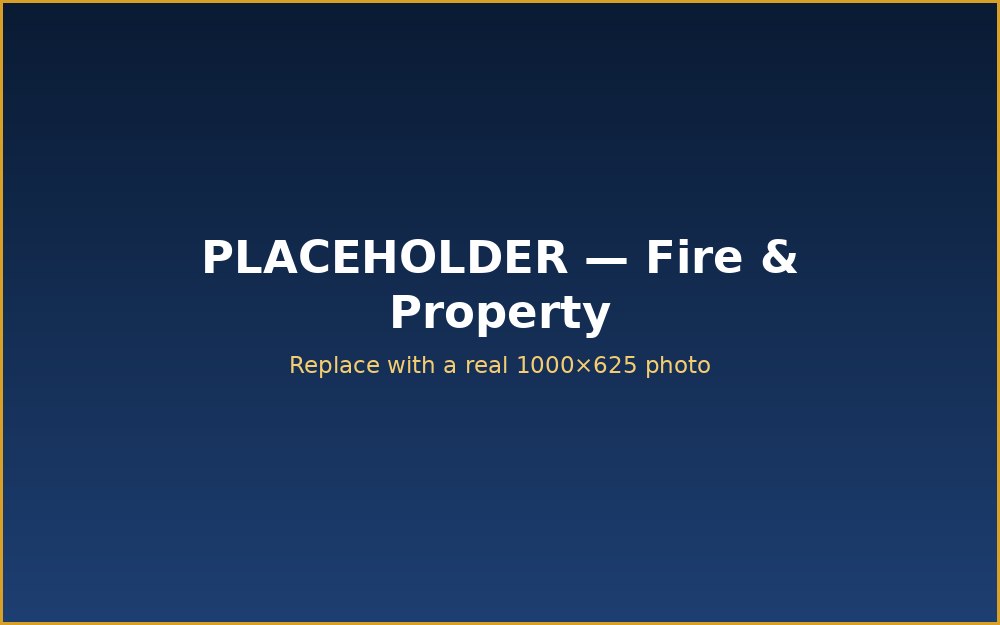 Fire and property loss assessment